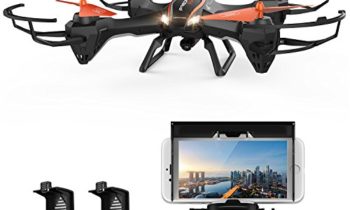 Read more about the article DBPOWER UDI U842 Predator WiFi FPV Drone with HD Camera 2.4G 4CH 6 Axis Gyro RTF Low Voltage Alarm, Gravity Induction and Headless Mode Includes Bonus Battery