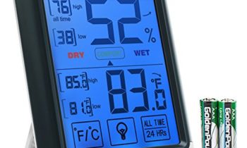 Read more about the article ThermoPro TP55 Digital Hygrometer Indoor Thermometer Humidity Gauge with Jumbo Touchscreen and Backlight Temperature Humidity Monitor