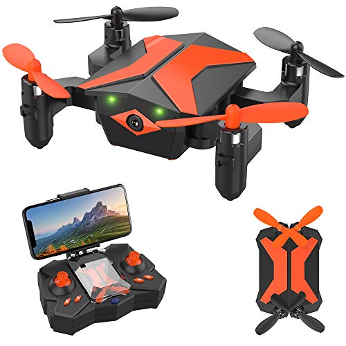 You are currently viewing Attop Mini Drones with Camera – Portable Foldable FPV Drone with Camera for Kids & Beginners, Mini RC Drones w/Gravity Control/Voice Control/Trajectory Flight/AR Game/Altitude Hold/App Control