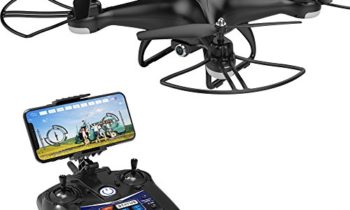 Read more about the article Holy Stone HS110D FPV RC Drone with 720P HD Camera Live Video 120° Wide-Angle WiFi Quadcopter with Altitude Hold Headless Mode 3D Flips RTF with Modular Battery, Color Black
