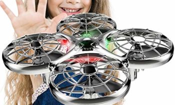 Read more about the article Kids Hand Operated Drones, SYMA X100 Quadcopter with Auto-Avoid Obstacles,Safety Covered by Shell,360°Flip, LED Light, 2 Speed for Kids, Boys and Girls Toys(Gray)