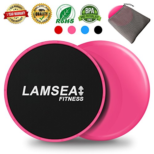 You are currently viewing Exercise Sliders Fitness, Dual Sides Strength Slides Workout Slider Gliding Discs for Exercise Equipment Core Discs Sliders Perfect Used on Carpet or Hard Floors