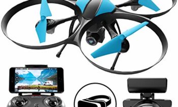 Read more about the article Drones with Camera for Adult and Kids – U49WF RC WiFi FPV Quadcopter for Beginners, Flying HD Live Video Drone Toys for Boys or Girls w/Extra Battery