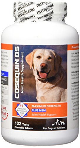 Read more about the article Nutramax Cosequin DS Plus with MSM Chewable Tablets, 132 Count