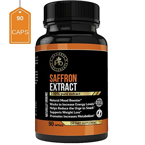 You are currently viewing iPro Organic Supplements Saffron Pure Extract – 180 Capsules for Eye Health Depression All Natural Pills Appetite Suppressant Weight Loss Boost Metabolism Macular Degeneration Mood Energy Booster