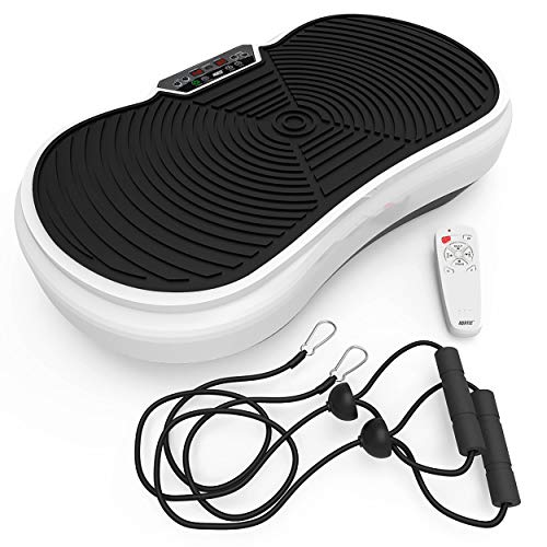 You are currently viewing Hurtle Fitness Vibration Platform Workout Machine | Exercise Equipment For Home | Vibration Plate | Balance Your Weight Workout Equipment Includes, Remote Control & Balance Straps Included (HURVBTR30)