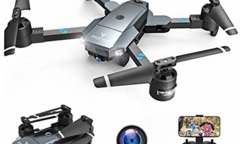 Read more about the article SNAPTAIN A15 Foldable FPV WiFi Drone w/Voice Control/120°Wide-Angle 720P HD Camera/Trajectory Flight/Altitude Hold/G-Sensor/3D Flips/Headless Mode/One Key Return/2 Modular Batteries/App Control