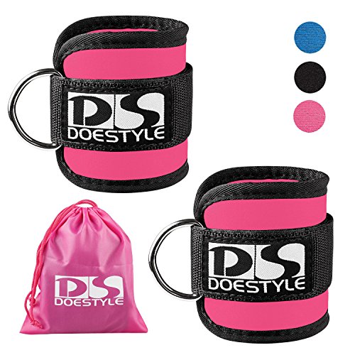 Read more about the article Doestyle Ankle Straps, Adjustable Fit Ankle Cuff Straps, Maximize Cable Machine Workouts with Durable Cuffs for Ab, Leg & Butt Weights Exercises, Fitness Equipment For Men & Women (Pack of 2, Rose)