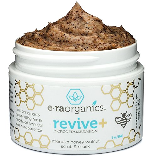 Read more about the article Microdermabrasion Facial Scrub & Face Exfoliator – Natural Exfoliating Face Mask with Manuka Honey & Walnut – Moisturizing Facial Exfoliant for Dull or Dry Skin, Wrinkles, Blemishes, Acne Scars & More