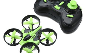 Read more about the article EACHINE E010 Mini UFO Quadcopter Drone 2.4G 4CH 6 Axis Headless Mode Remote Control Nano Quadcopter RTF Mode 2 (Green)