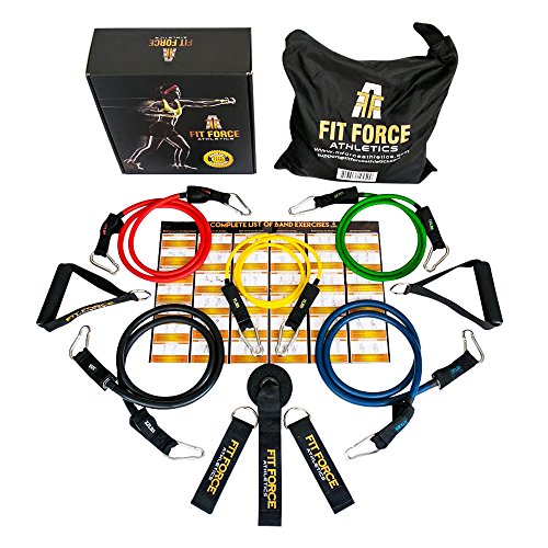 You are currently viewing BEST RESISTANCE BANDS Exercise Equipment Workout Set (15 Pcs) – Home Gym Exercise Bands For Travel, Rehab, Crossfit, Pilates, & Physical Therapy – Comes With A BEAUTIFUL GIFT BOX