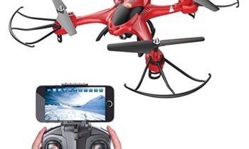 Read more about the article Holy Stone HS200 FPV RC Drone with HD Wifi Camera Live Feed 2.4GHz 4CH 6-Axis Gyro Quadcopter with Altitude Hold, Gravity Sensor and Headless Mode RTF Helicopter, Color Red