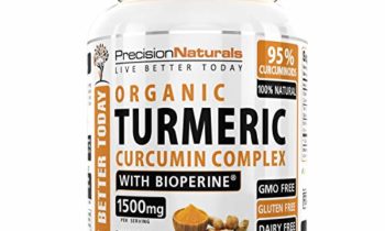 Read more about the article Organic Turmeric Curcumin with Bioperine. 1500mg/serving Highest Potency Available. Premium Pain Relief & Joint Support w/ 95% Standardized Curcuminoids. Non-GMO, Gluten Free Capsules w/Black Pepper