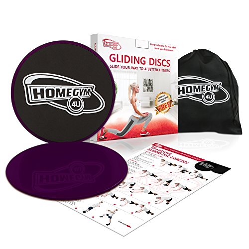 Read more about the article HomeGym 4U Set of 2 Gliding Discs, Dual Sided Abdominal Sliders for Carpet or Hardwood Floor, Core Trainer Fitness Equipment for Full Body Workout, Crossfit, Cardio Training, Six Pack Ab