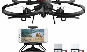 Read more about the article DBPOWER Discovery Wifi FPV Camera Drone with SD Card and Extra Battery for Beginners, Training Quadcopeter with Altitude Hold, One-Key Take-Off/Landing