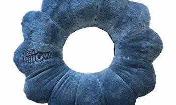 Read more about the article Total Pillow Microbead Portable Pillow – Use at Home or On The Go To Support Your Neck, Back and Knees