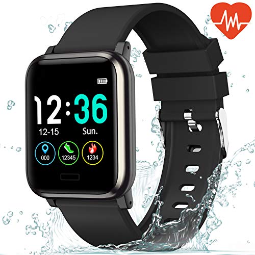 You are currently viewing L8star Fitness Tracker Heart Rate Monitor-1.3” Large Color Screen IP67 Waterproof Activity Tracker with 6 Sports Mode,Sleep Monitor,Pedometer Smart Wrist Band for Women Men, Android iOS