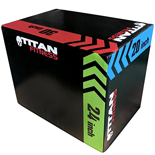 Read more about the article TITAN FITNESS 3-in-1 Portable Foam Plyometric Box, Jumping Exercise Equipment