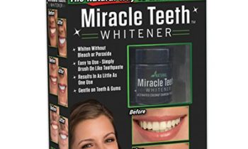 Read more about the article ONTEL Miracle Teeth Whitener | Natural Whitening Coconut Charcoal Powder | Gentle on Teeth and Gums and Removes Stains Caused by Smoking, Coffee, Soda, Red Wine and More! – As Seen on TV