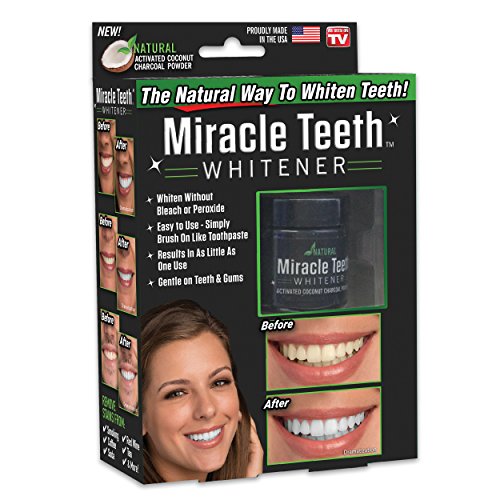 Read more about the article ONTEL Miracle Teeth Whitener | Natural Whitening Coconut Charcoal Powder | Gentle on Teeth and Gums and Removes Stains Caused by Smoking, Coffee, Soda, Red Wine and More! – As Seen on TV