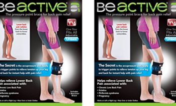 Read more about the article 2 Be ACTIVE Braces Beactive Acupressure for Sciatica Pain As Seen on TV- SET OF 2 Braces