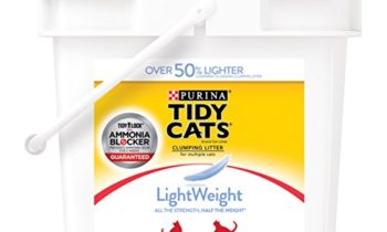 Read more about the article Purina Tidy Cats LightWeight 24/7 Performance Clumping Litter for Multiple Cats – (1) 17 lb. Pail