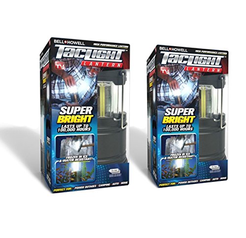 Read more about the article Bell + Howell Taclight Lantern COB LED, Collapsible As Seen On TV (Pack of 2)