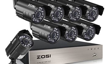Read more about the article ZOSI 8-Channel HD-TVI 720P 1080N Video Security DVR Surveillance Camera Kit 8x 1280TVL Indoor Outdoor IR Weatherproof Cameras 65feet 20m Night Vision with IR Cut NO Hard Drive