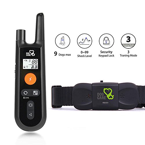 Read more about the article Dog Training Collar – Rechargeable Dog Shock Collar w/3 Training Modes, Beep, Vibration and Shock, 100% Waterproof Training Collar, Up to 1000Ft Remote Range, 0~99 Shock Levels Dog Training Set
