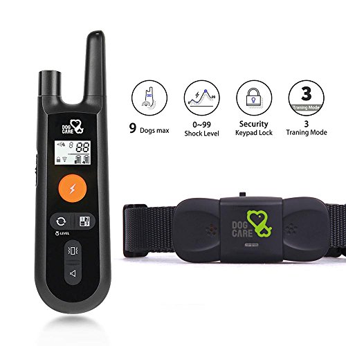 You are currently viewing Dog Training Collar – Rechargeable Dog Shock Collar w/3 Training Modes, Beep, Vibration and Shock, 100% Waterproof Training Collar, Up to 1000Ft Remote Range, 0~99 Shock Levels Dog Training Set