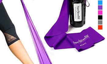 Read more about the article SUPER EXERCISE BAND Heavy PURPLE Resistance Band. Your Home Gym Fitness Equipment Kit for Strength Training, Physical Therapy, Yoga, Pilates, Chair Workout | LATEX FREE For ALLERGIC SAFETY | 7 ft