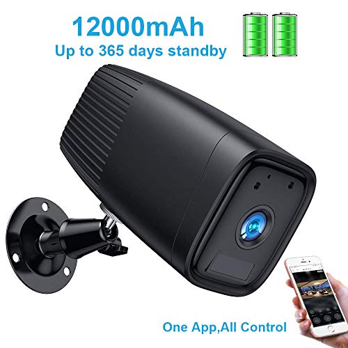 You are currently viewing Outdoor Wireless Battery Security Camera,FUVISION 1080P CCTV Security Camera System,Motion Detect,Night Vision,IP66 Waterrproof,12000mAh Battery,2-Way Audio IP Camera for Home and Office (Black)