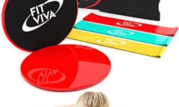 Read more about the article Fit Viva Gliding Discs Core Sliders Exercise and Resistance Loop Bands Bundle with exercise eBook – Lightweight Workout Equipment for Home (Red)