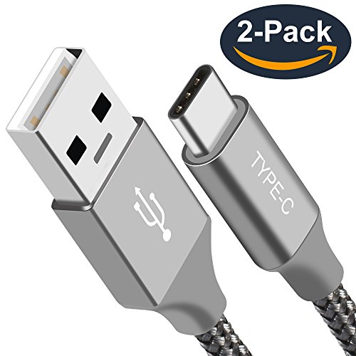 Read more about the article USB Type C Cable, BrexLink USB C Cable 2 Pack (6.6ft) Nylon Braided Fast Charger Cord (USB 2.0) for Samsung Galaxy Note 8,S8,S8 Plus,LG G6 G5,V30,Google Pixel,Nintendo Switch,Macbook12″,OnePlus2 (Grey)
