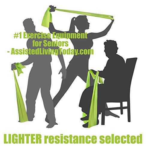 Read more about the article LIGHT TENSION EXERCISE RESISTANCE BANDS – Home Gym Fitness Equipment. Ideal for Physical Therapy, Strength Workout, Theraband, Pilates, Beachbody, Yoga, Mat, Rehab, Seated | LATEX-FREE | 6.5ft