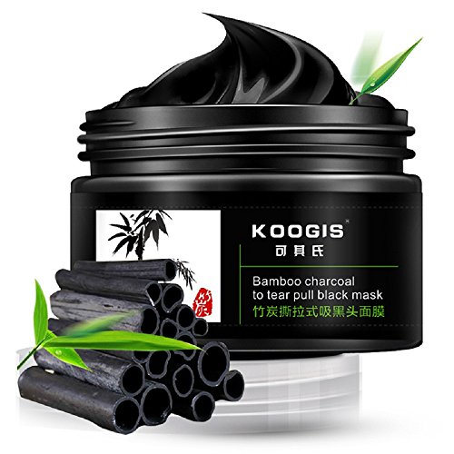 You are currently viewing KOOGIS Bamboo Charcoal Tearing Blackhead Removal Mask Deep Clesing Acne Facial Nose by NYKKOLA