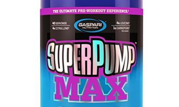 Read more about the article Gaspari Nutrition Super Pump Max, Pre Workout Supplement 40 Servings, Non-Habit-Forming, Sustained Energy & Nitric Oxide Booster Supports Muscle Growth, Recovery & Replenishes Electrolytes, Grape