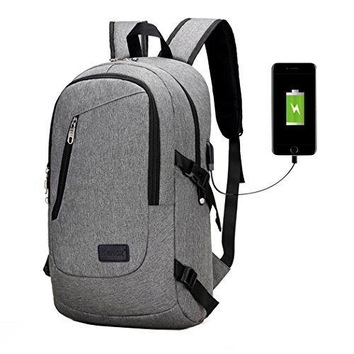 Read more about the article Kenox Notebook Backpack for 15 inch Laptop USB Port for Charging Electronic Devices