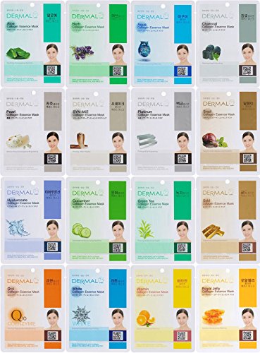 Read more about the article Dermal Korea Collagen Essence Full Face Facial Mask Sheet, 16 Combo Pack