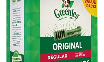 Read more about the article GREENIES Original Regular Size Dog Dental Chews – 36 Ounces 36 Treats