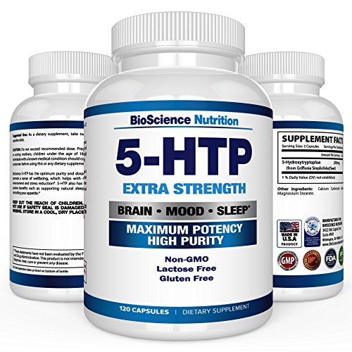 Read more about the article 5-HTP 200 mg Supplement – 120 Capsules – BioScience Nutrition