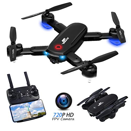 You are currently viewing RCtown R10 Foldable FPV Drone with Camera 720P for Adults, WiFi FPV Live Video RC Quadcopter with Altitude Hold, Follow Me, Gesture Photography