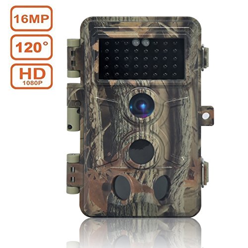 You are currently viewing DIGITNOW Trail Camera 16MP 1080P HD Waterproof, Wildlife Hunting Scouting Game Camera with 40Pcs IR LED Infrared Night Vision Up to 65FT/20M, Surveillance Camera 130° Wide Angle 120° Detection