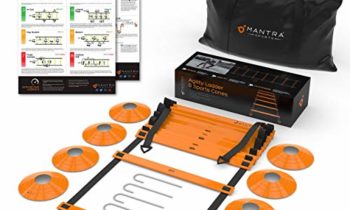 Read more about the article 20ft Agility Ladder & Speed Cones Training Set – Exercise Workout Equipment To Boost Fitness & Increase Quick Footwork – Kit for Soccer, Lacrosse, Hockey & Basketball – With Carry Bag & Drill Charts