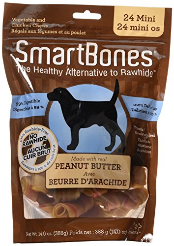 Read more about the article SmartBones Rawhide-Free Dog Chews, Made With Real Peanut Butter