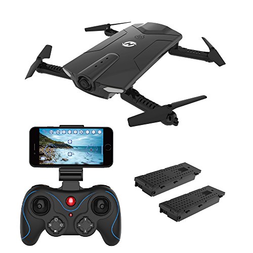 Read more about the article Holy Stone HS160 Shadow FPV RC Drone with 720P HD Wi-Fi Camera Live Video Feed 2.4GHz 6-Axis Gyro Quadcopter for Kids & Beginners – Altitude Hold, One Key Start, Foldable Arms,Bonus Battery