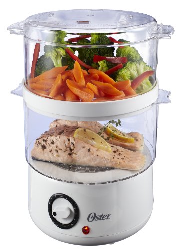 You are currently viewing Oster CKSTSTMD5-W 5-Quart Food Steamer, White