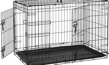 Read more about the article AmazonBasics Double-Door Folding Metal Dog Crate – 36 Inches