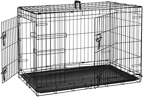 Read more about the article AmazonBasics Double-Door Folding Metal Dog Crate – 36 Inches