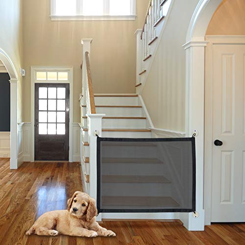 You are currently viewing NWK Magic Gate for Dogs, Portable Folding Safe Enclosure Easy Install Anywhere (Baby Safety Fence,Pet Safety Enclosure) -Width 41” Height 31.5 ”,Magic Gate As Seen On TV